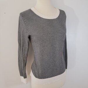 BRFactory Black and Ivory Sweater